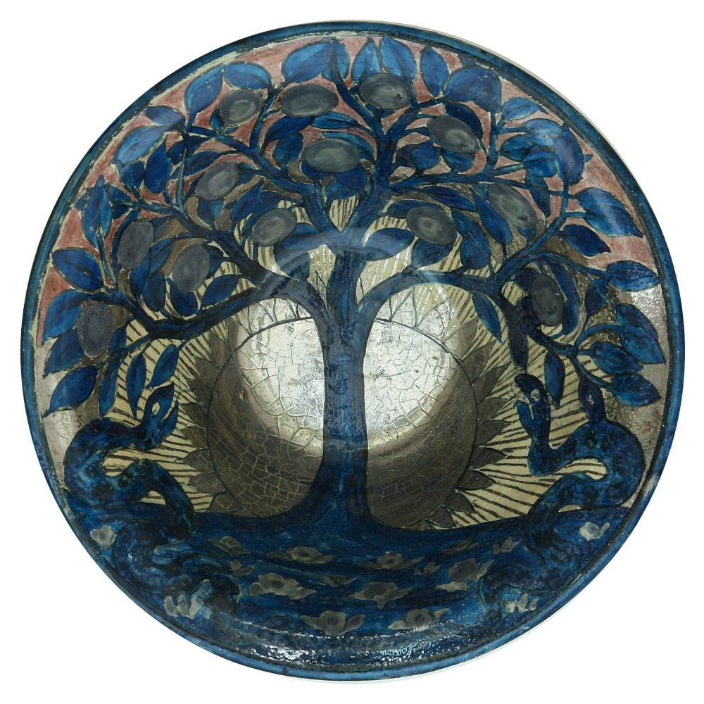 John Pearson ceramic plate, Guild of Handicrafts